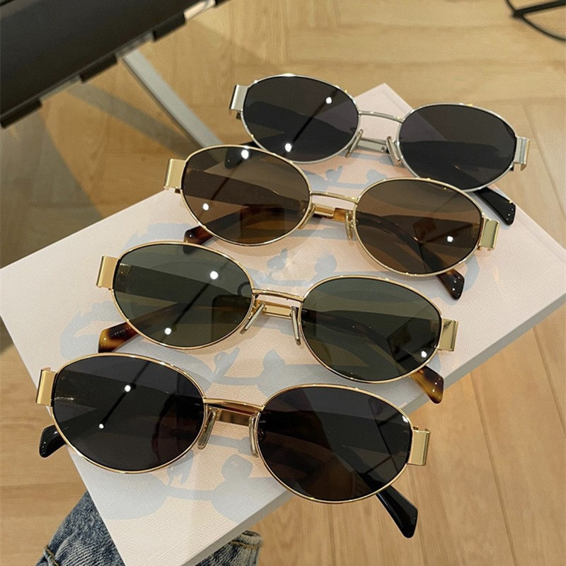 Sunglasses Fashion Oval Sungla - Street Fashion Korean ulasan dan harga