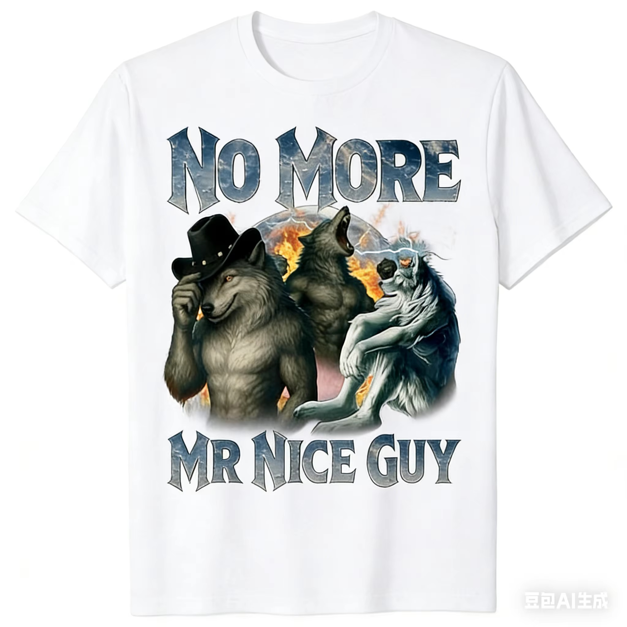 No More Mr Nice Guy Funny Alph - Street Fashion For Short Guys ulasan dan harga