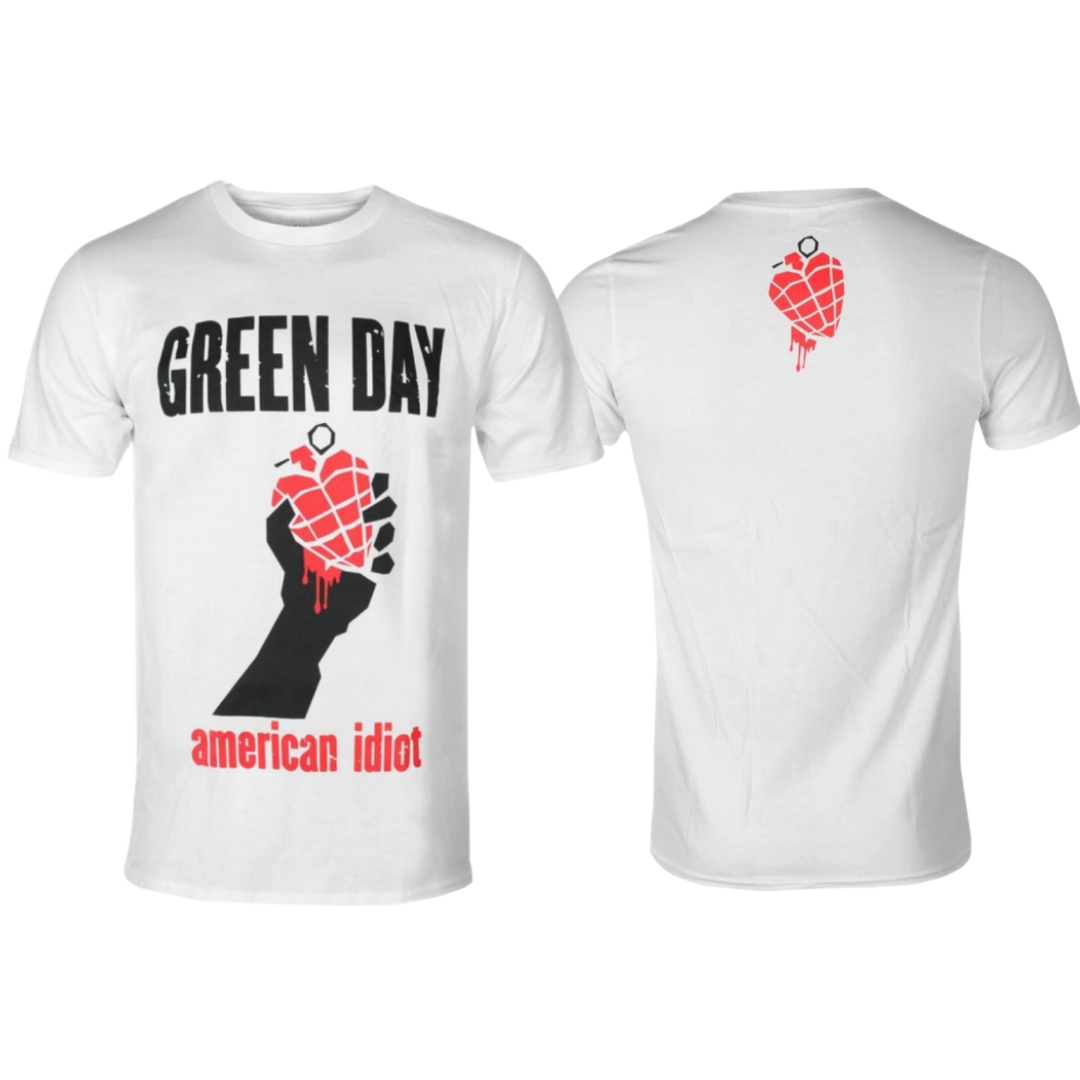 GREEN DAY - AMERICAN IDIOT HEA - Street Fashion Shanghai ulasan dan harga
