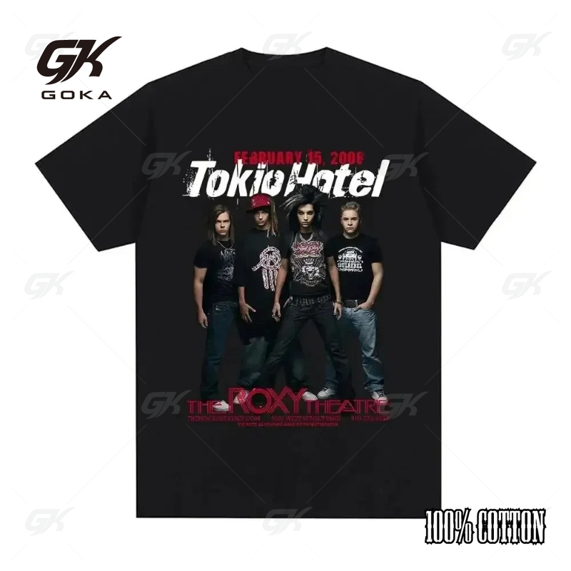 Rock Band Tokyo Hotel Monogram - Street Fashion In Tokyo ulasan dan harga