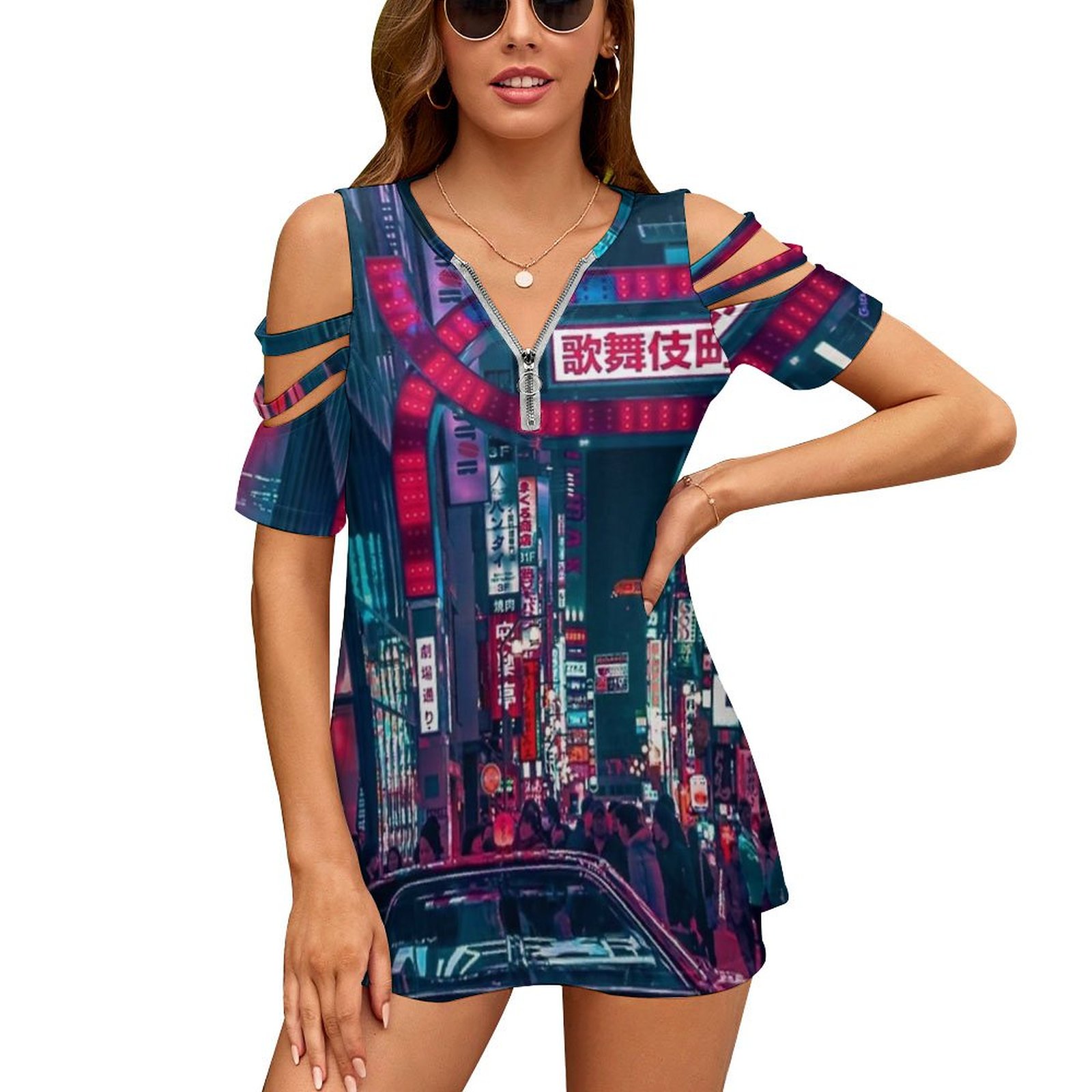 Tokyo Street Women's T-Shirt N - Street Fashion In Tokyo ulasan dan harga