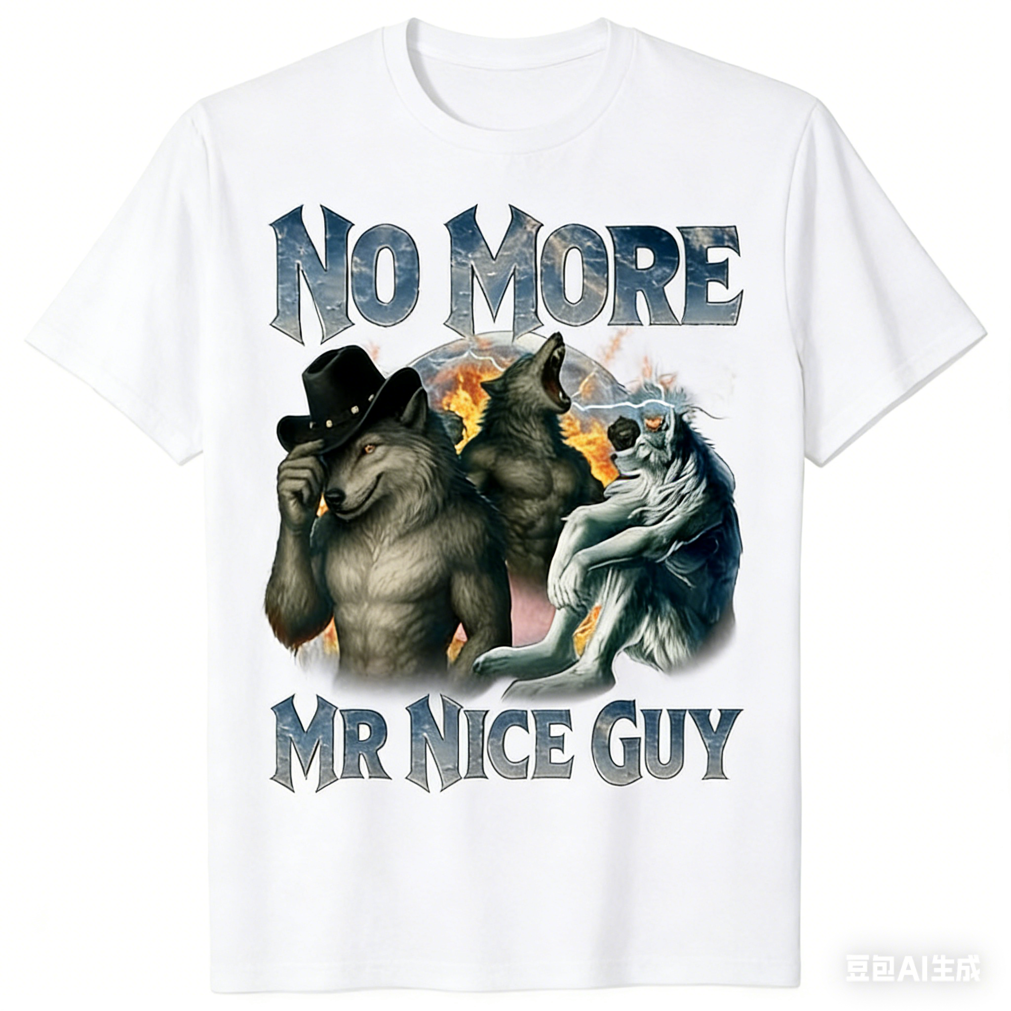 No More Mr Nice Guy Funny Alph - Street Fashion For Short Guys ulasan dan harga