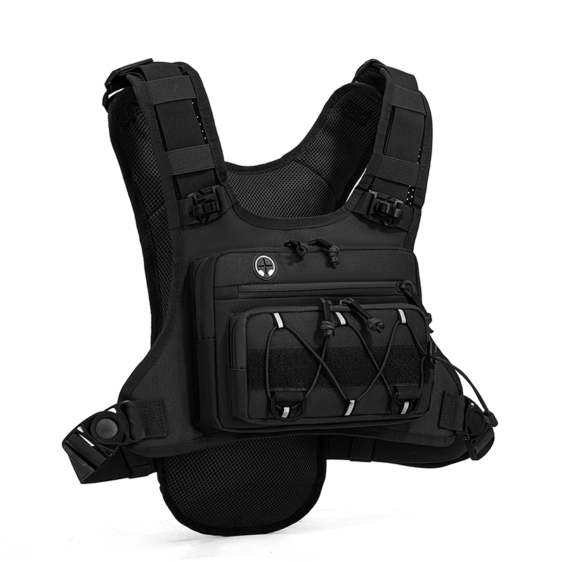 Tactical Bag Front Chest Rig V - Reflective Jacket Running ulasan dan harga