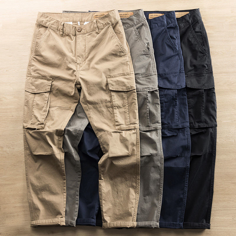 Y2k Men's Cargo Pants Outdoor  - Street Fashion Korean ulasan dan harga