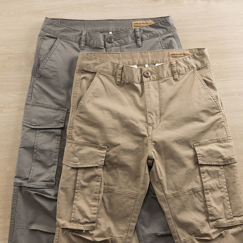 Y2k Men's Cargo Pants Outdoor  - Street Fashion Korean ulasan dan harga