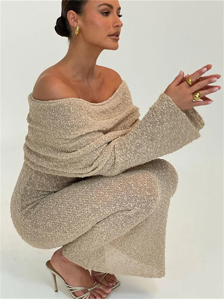 Off-Shoulder See-Through Sequi - Street Fashion Look ulasan dan harga