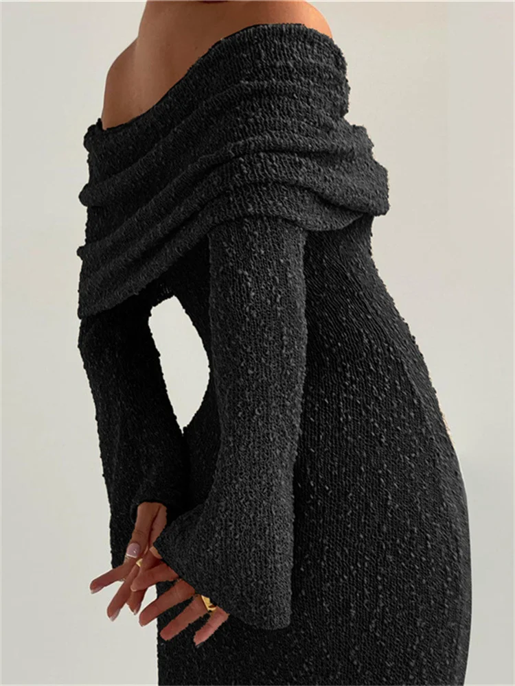 Off-Shoulder See-Through Sequi - Street Fashion Look ulasan dan harga