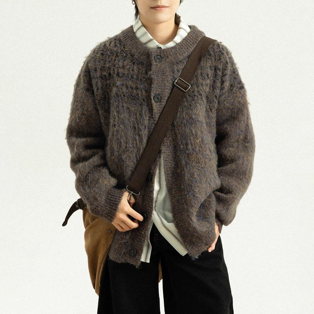 Winter New Men's Long-Sleeved  - Street Fashion Trends 2025 ulasan dan harga