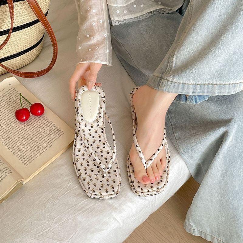 Women Platform Wedge Heel Slip - Street Fashion Clothing ulasan dan harga