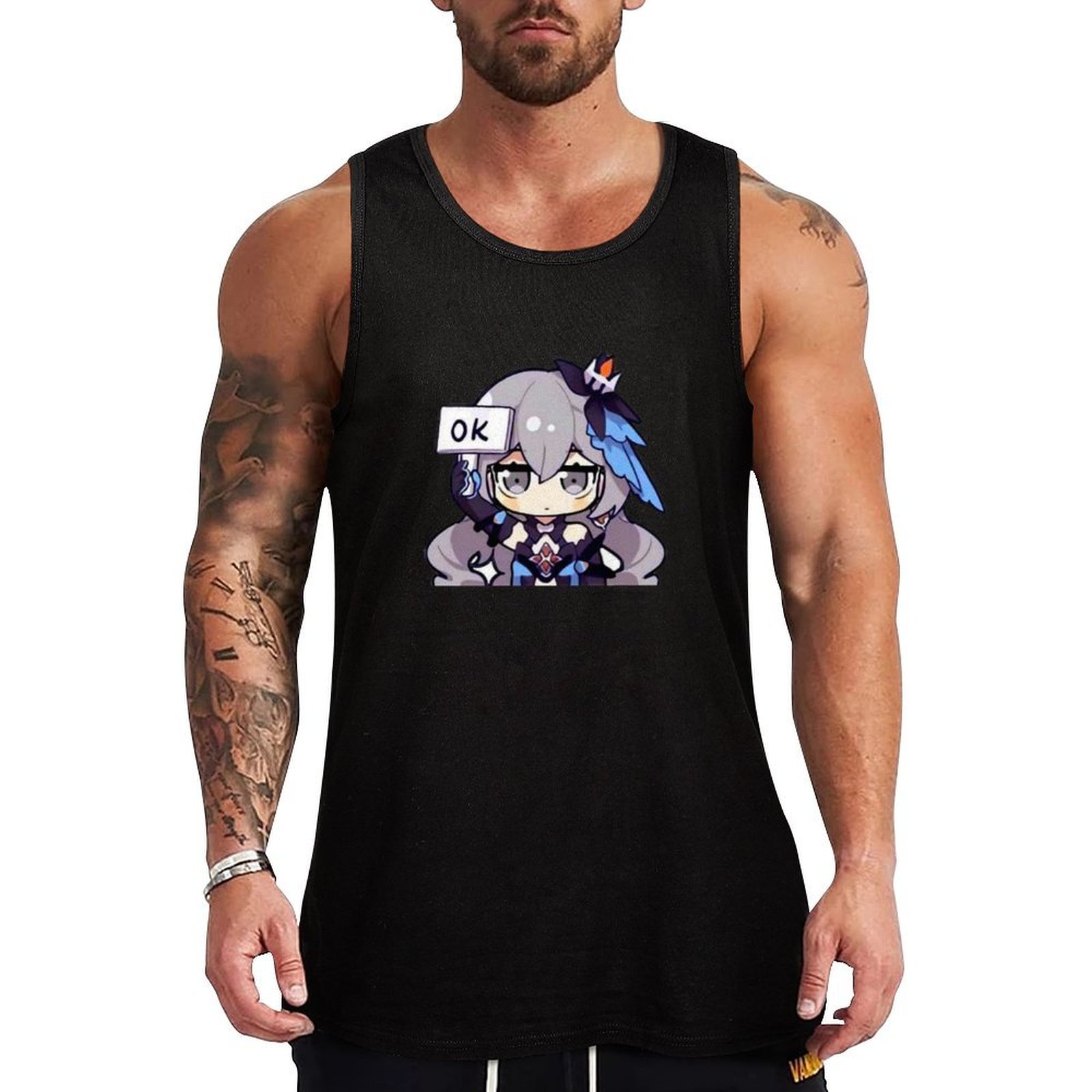 cute honkai Tank Top Street Fa - Street Fashion Urban ulasan dan harga