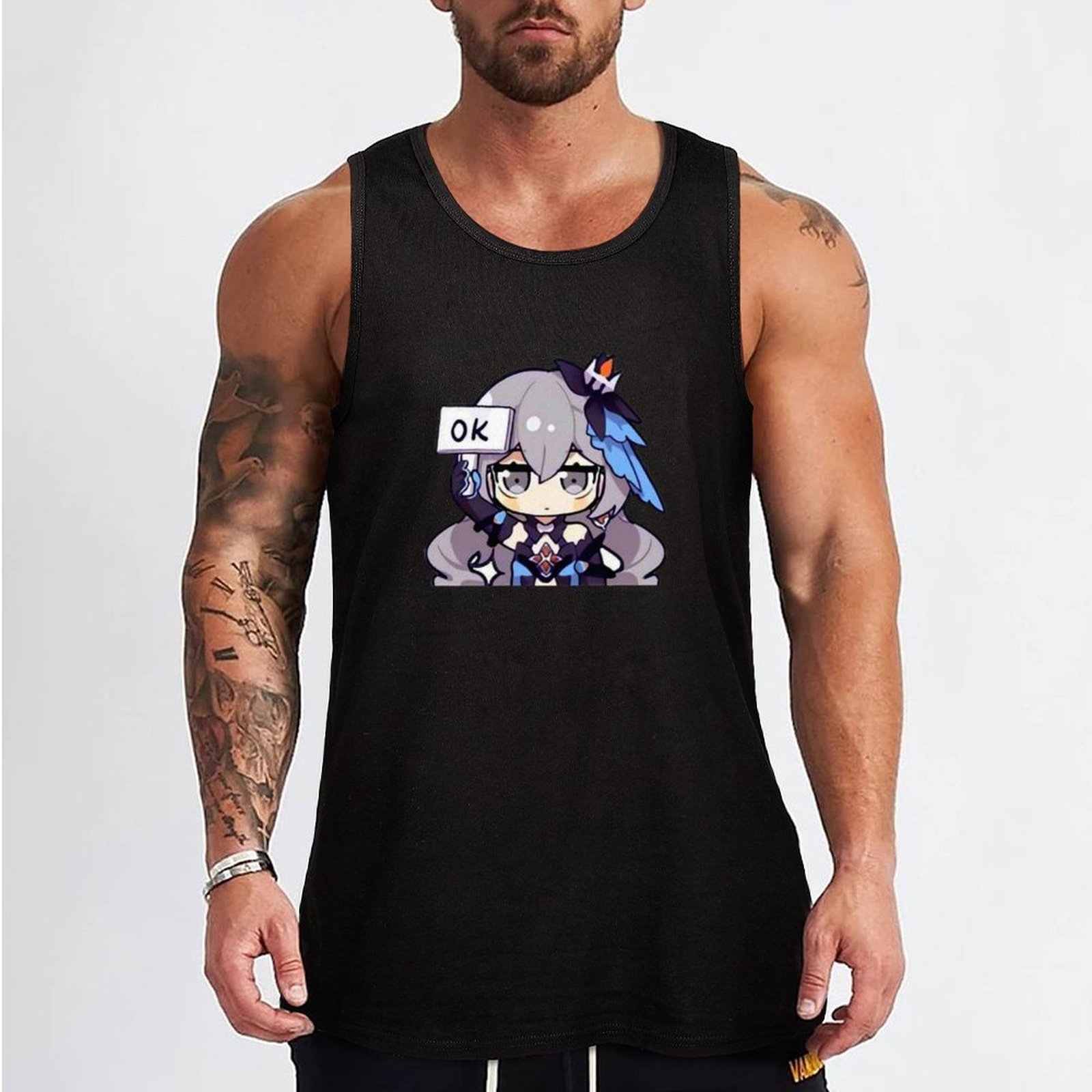 cute honkai Tank Top Street Fa - Street Fashion Urban ulasan dan harga