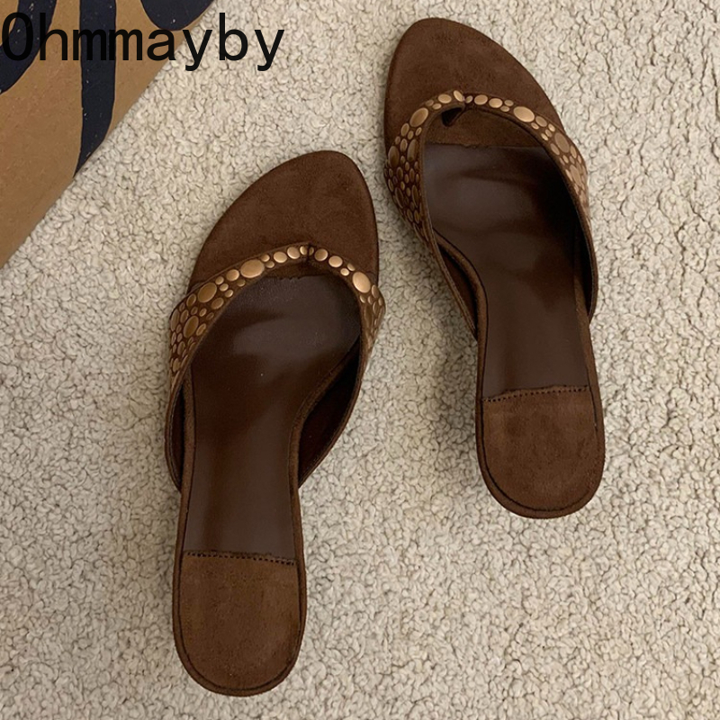 Designer Vintage Clip Toe Wome - Street Fashion Clothing ulasan dan harga