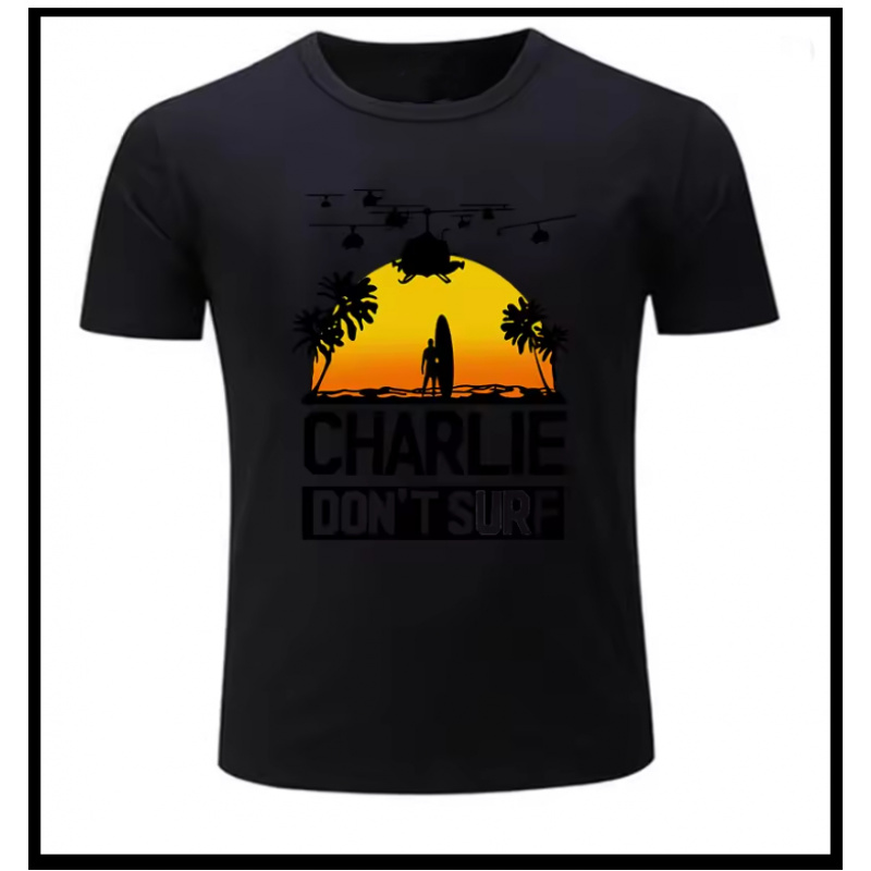 Charlie Dont Surf Tshirt Man R - Street Fashion Now ulasan dan harga
