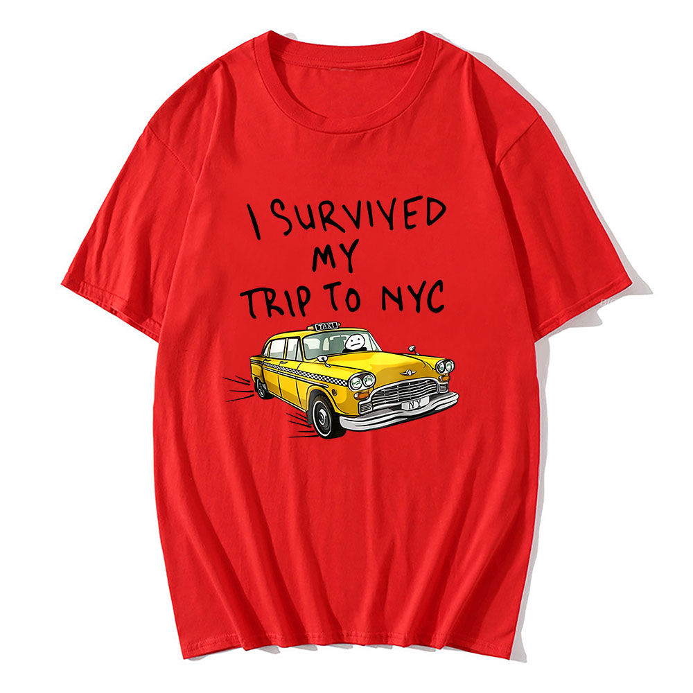 I Survived My Trip To NYC T-sh - Street Fashion Nyc ulasan dan harga