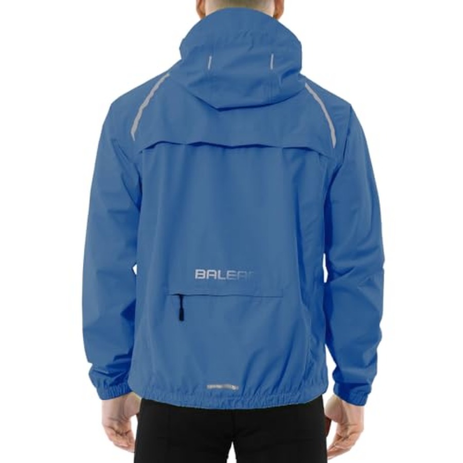 Men's Rain Jacket Waterproof W - Reflective Jacket Running ulasan dan harga